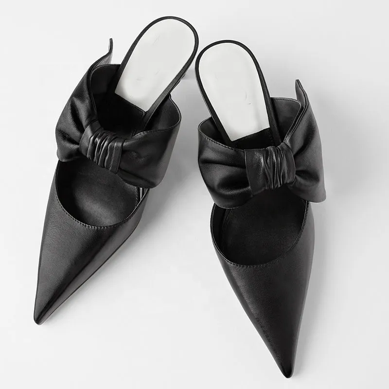hot sale sandals Sexy fashion bow slide sandals