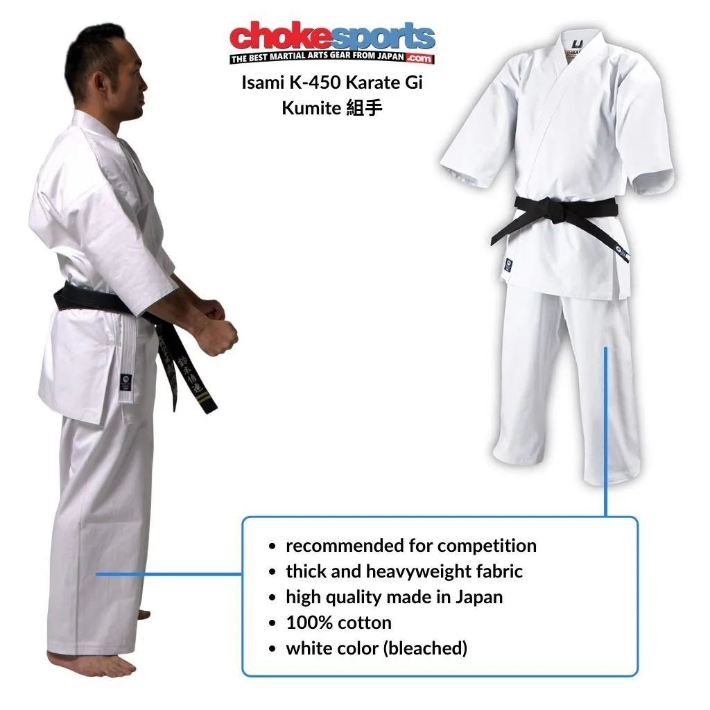 Isami Karate Gi Kumite