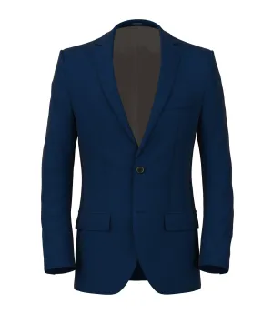 Light blue in Wool Canvas 110s Jacket