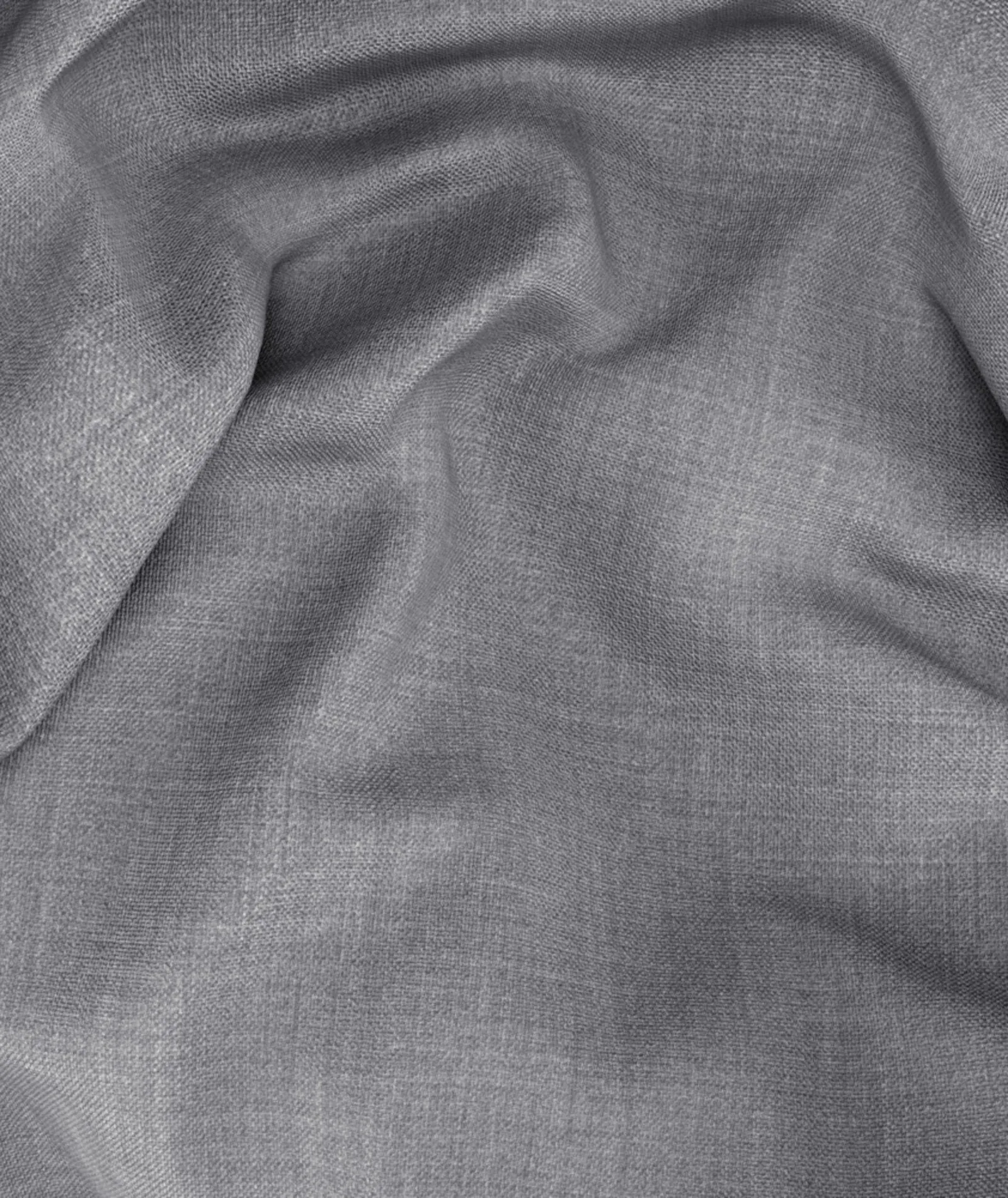 Light grey in 110's Wool Canvas Suit