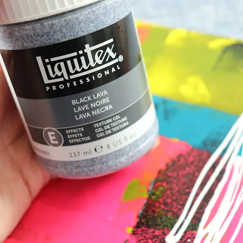 Liquitex Black Lava | Acrylic Medium | 237ml