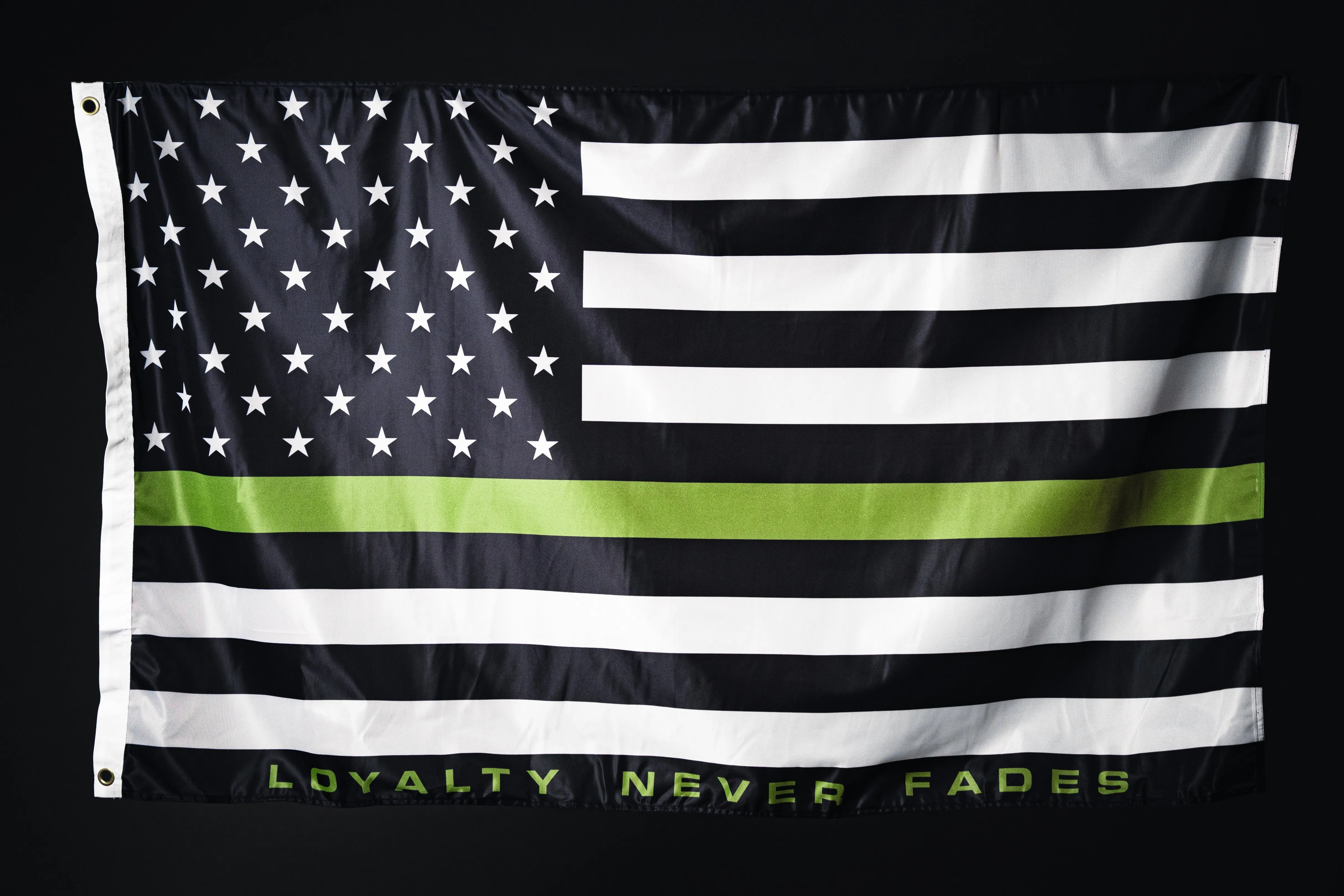 LOYALTY Flag - Thin Green Line