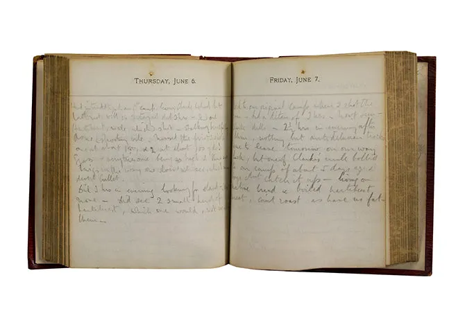 Manuscript travel diary, 1913-23.