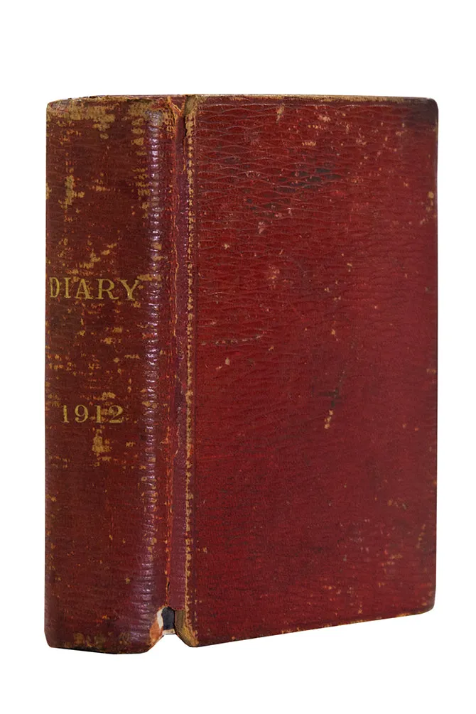 Manuscript travel diary, 1913-23.