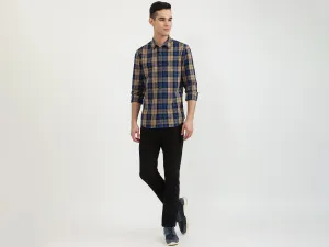 Mens Slim Fit Check Shirt