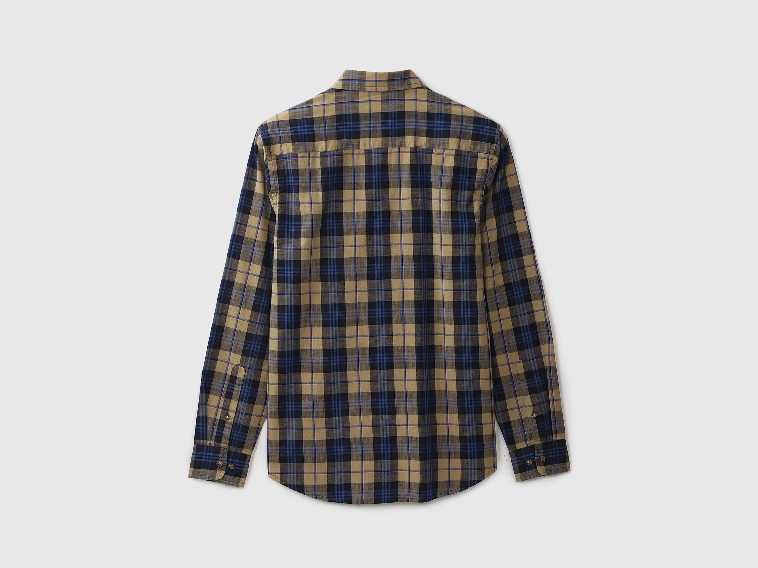 Mens Slim Fit Check Shirt