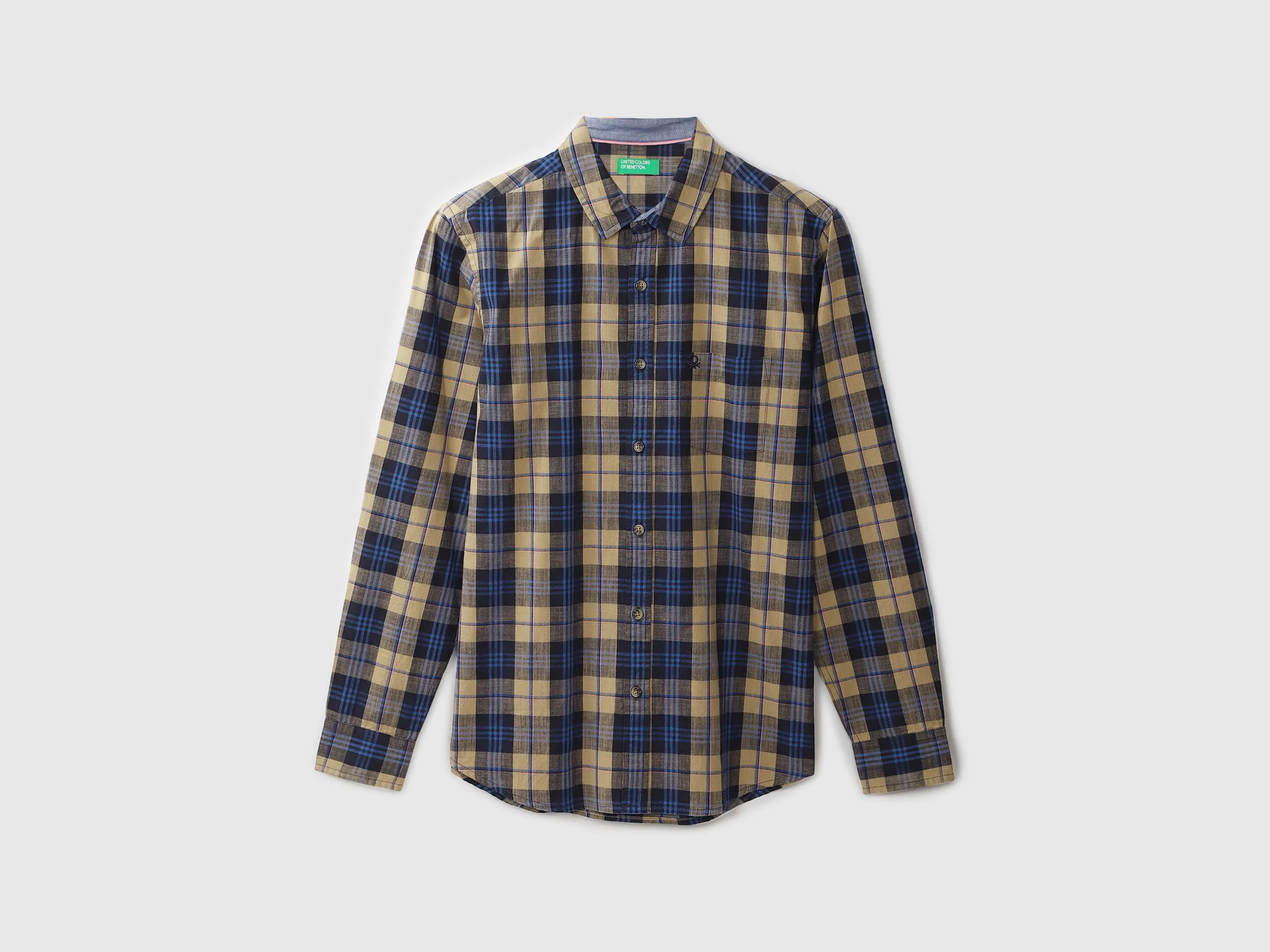 Mens Slim Fit Check Shirt