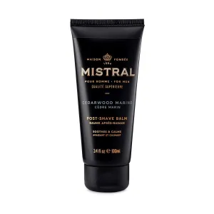 Mistral Mens Cedarwood Marine Post Shave Balm 3.4oz