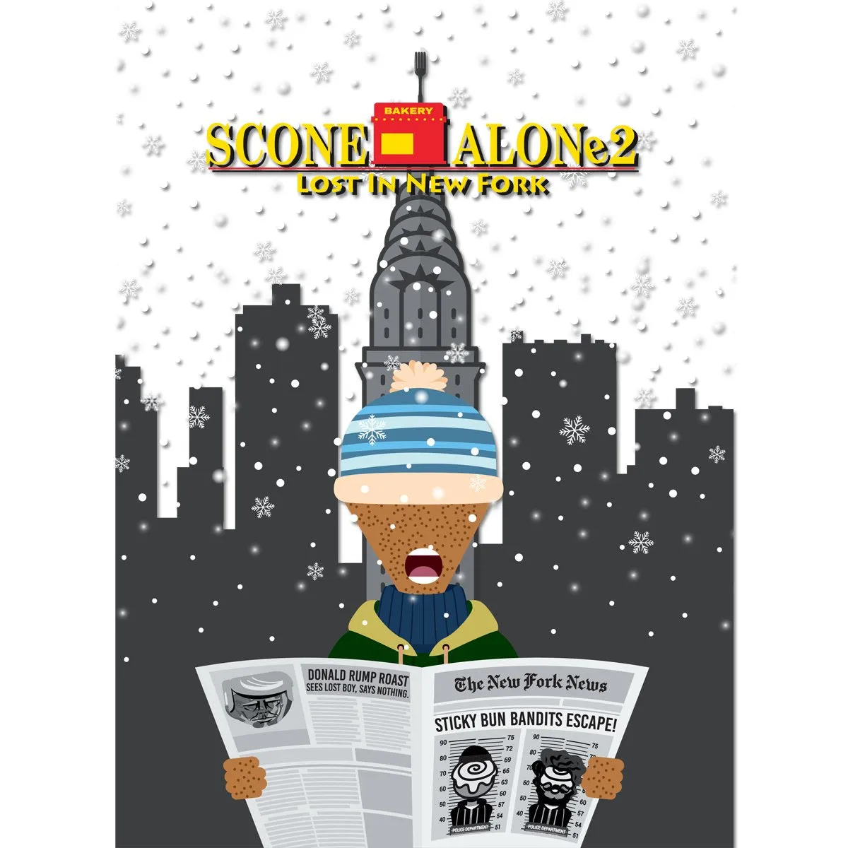 Movie The Food™ "Scone Alone 2" T-Shirt