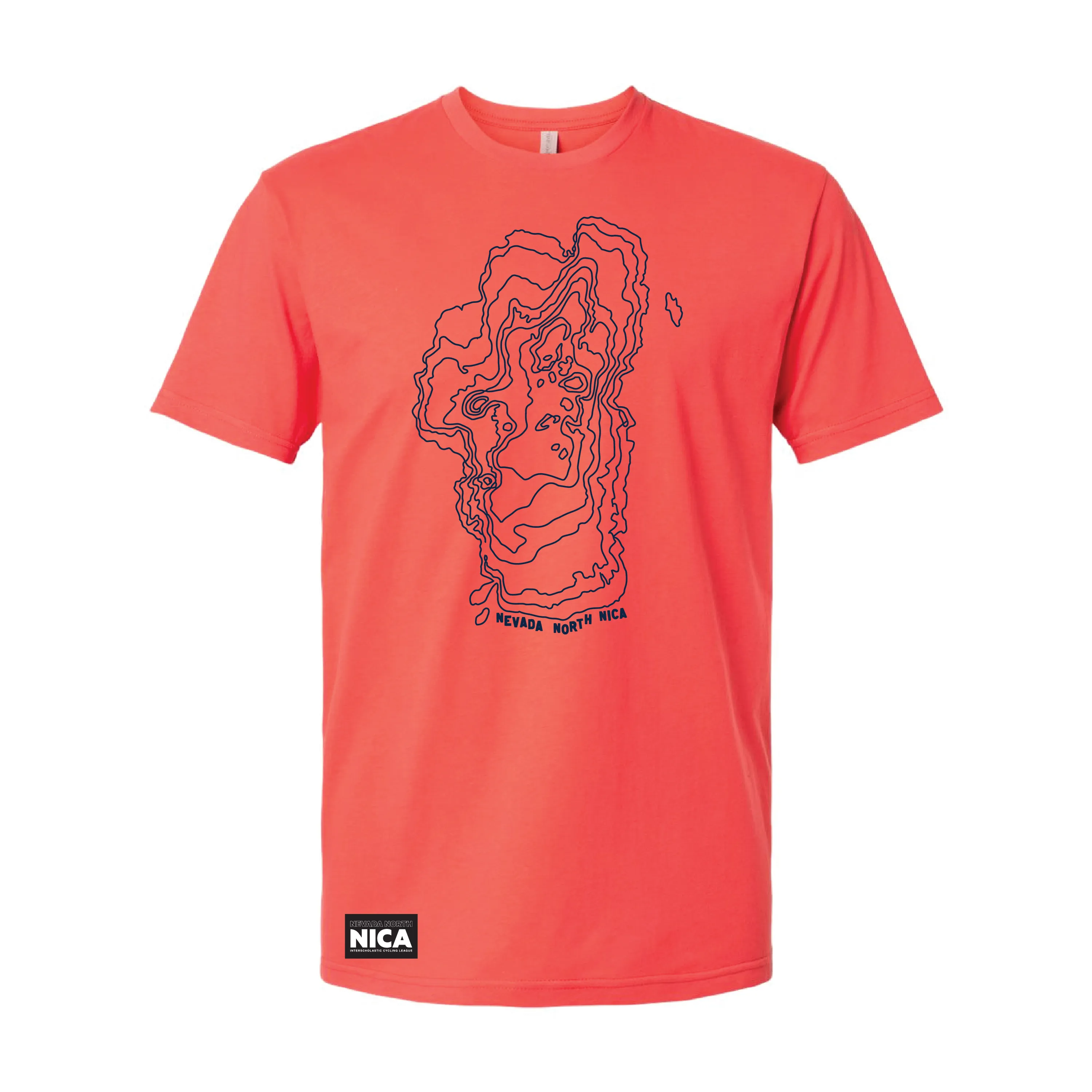Nevada North NICA Tahoe Topo Tee