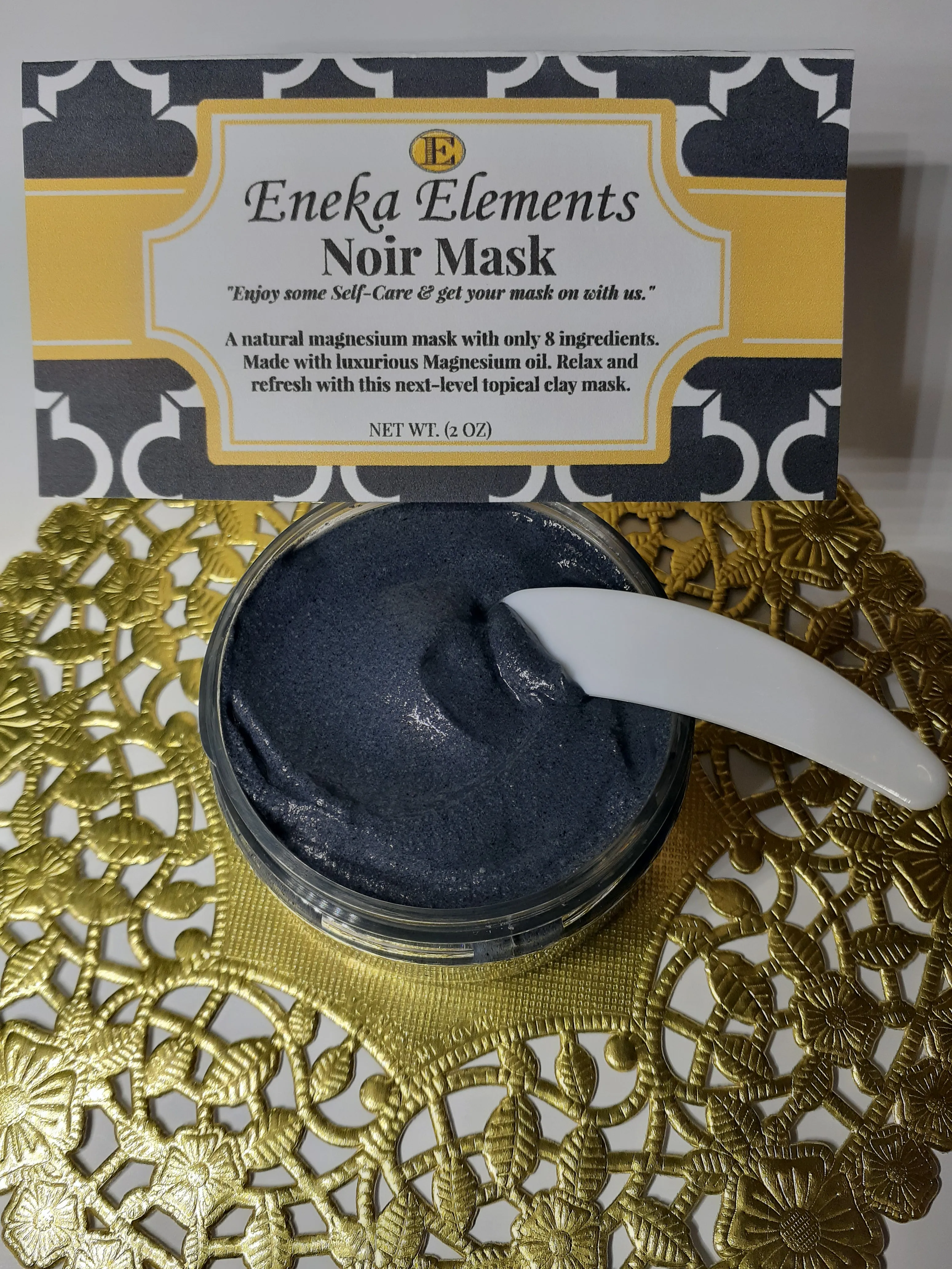 Noir Mask | Hydrating Clay Mask | Bentonite Clay