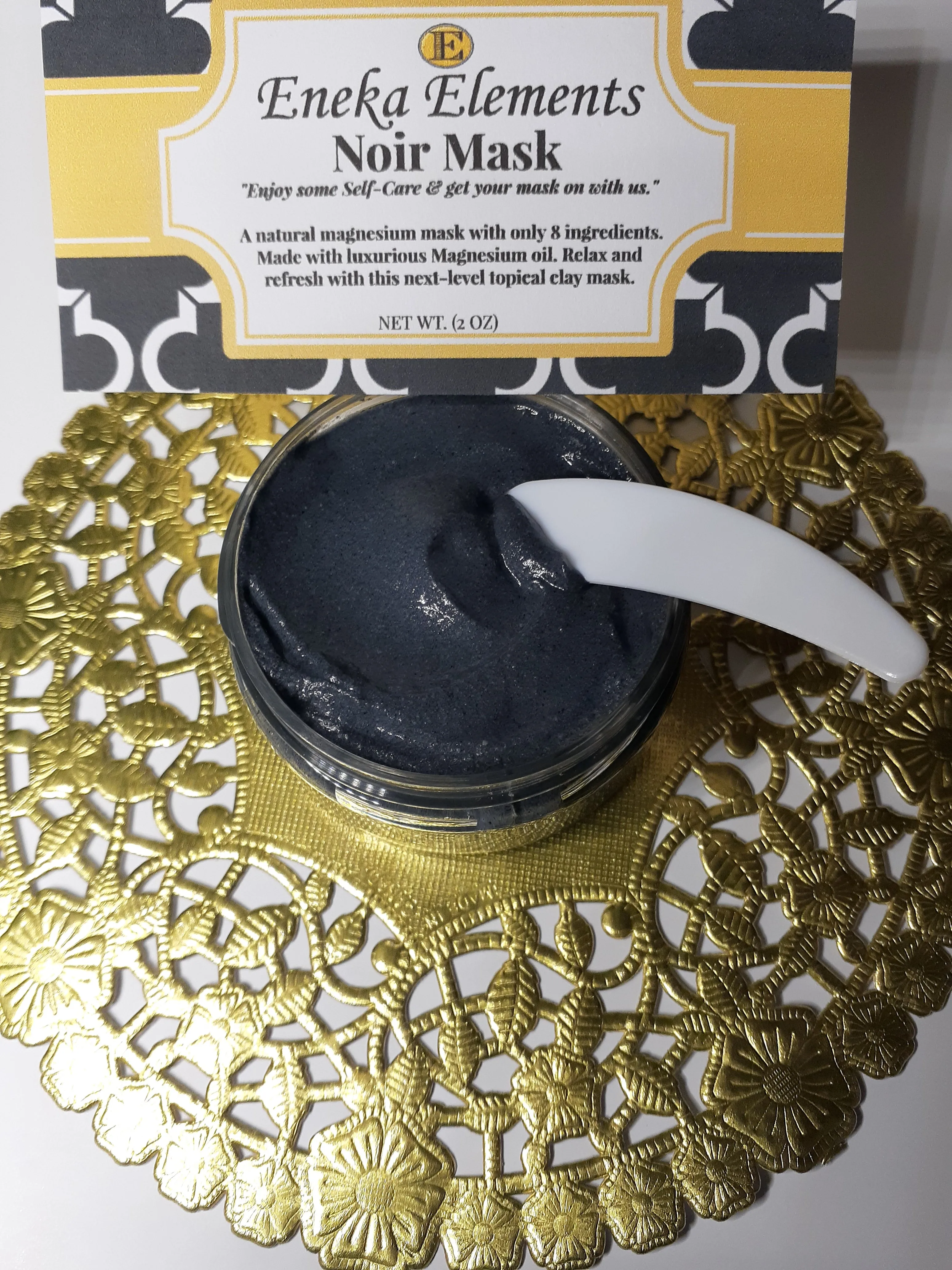 Noir Mask | Hydrating Clay Mask | Bentonite Clay