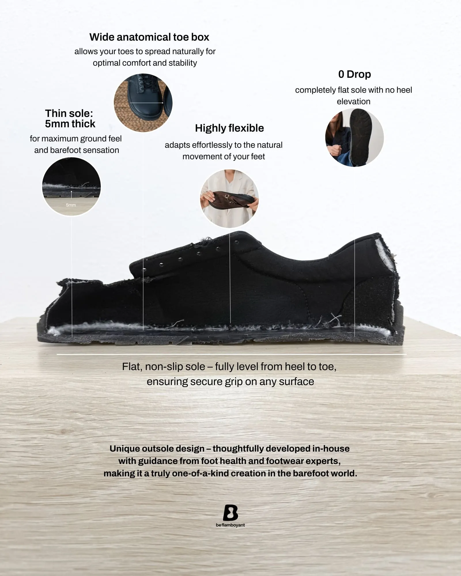 Off White Barefoot Sneakers - Purpose