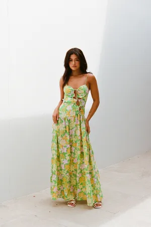 Pacey Dress - Juniper Green