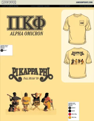 Pi Kappa Alpha Iowa State University Fall Rush T-Shirt