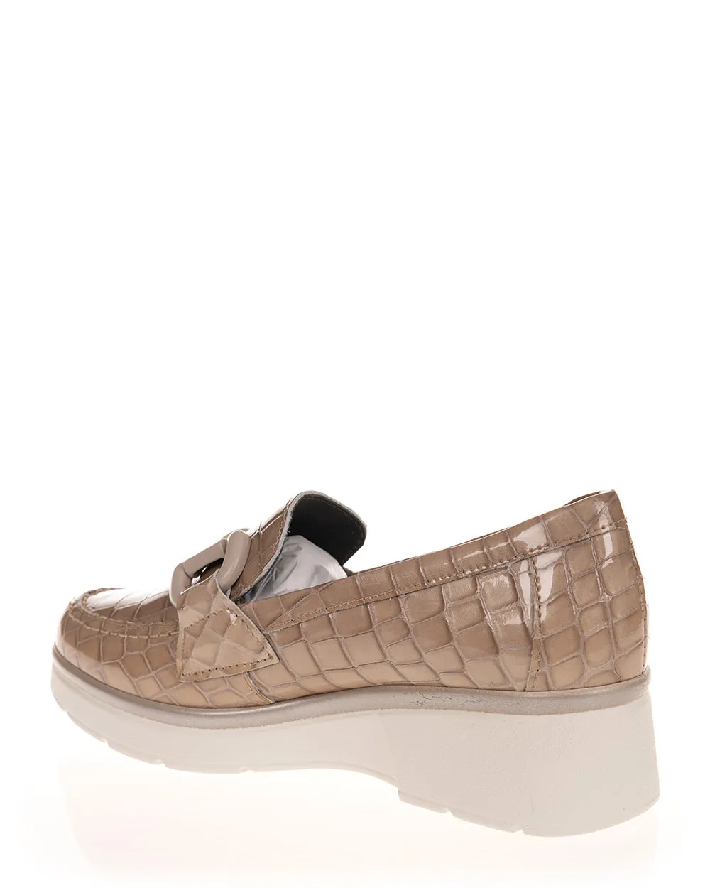 Pitillos 10053 Piedra Croco Patent Leather Loafer Casual Shoe