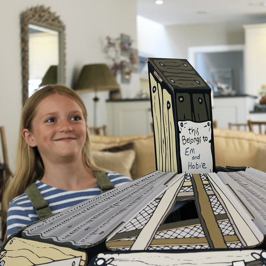 Play Den & Periscope - Children's Colour-in Playhouse