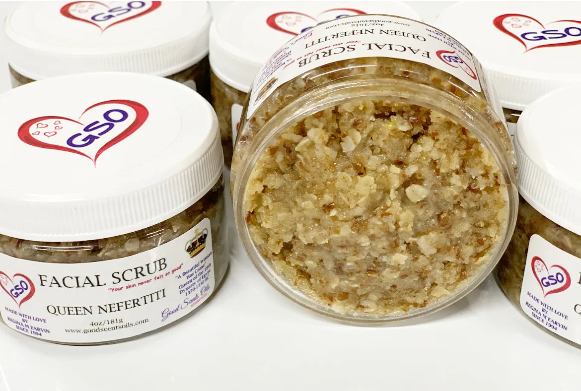 QUEEN NEFERTITI GOURMET FACE SCRUB 4oz