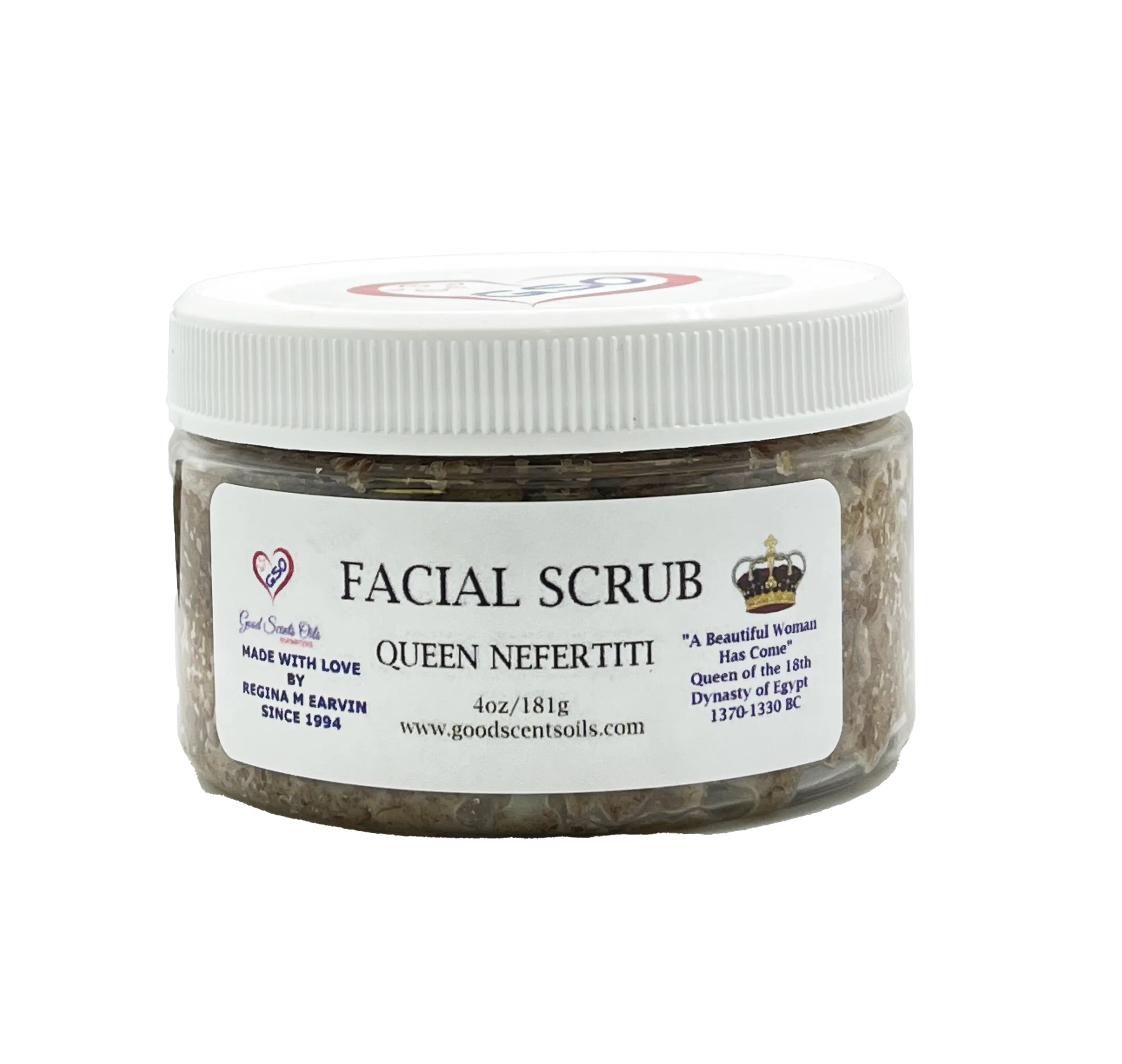 QUEEN NEFERTITI GOURMET FACE SCRUB 4oz