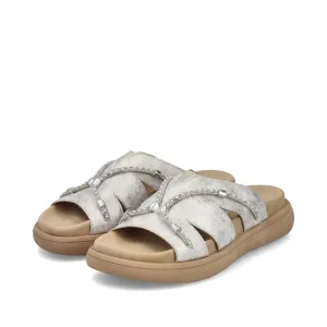 Rieker Ladies Flat Mule Sandals V1588-60