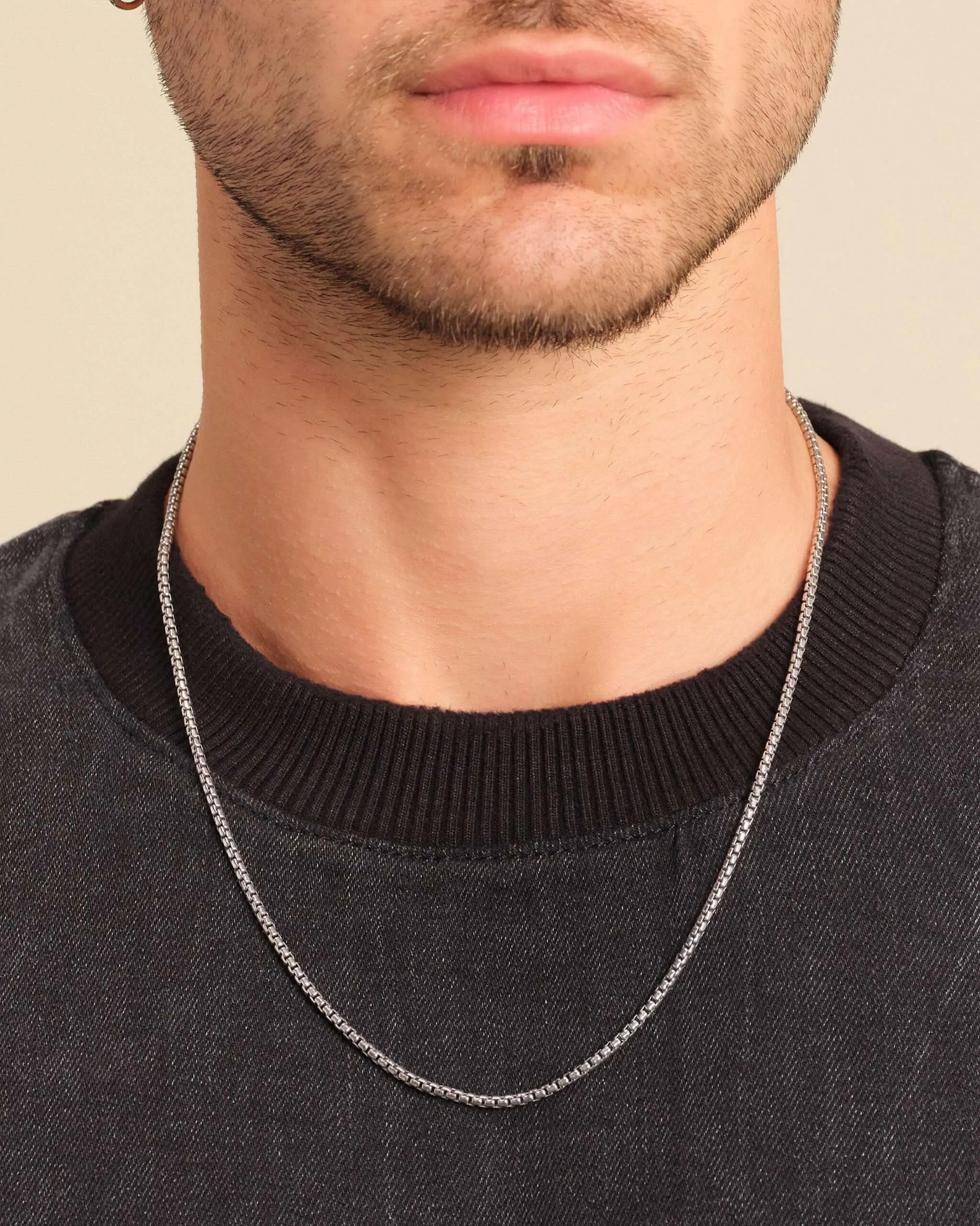 Round Box Chain - 2.5mm