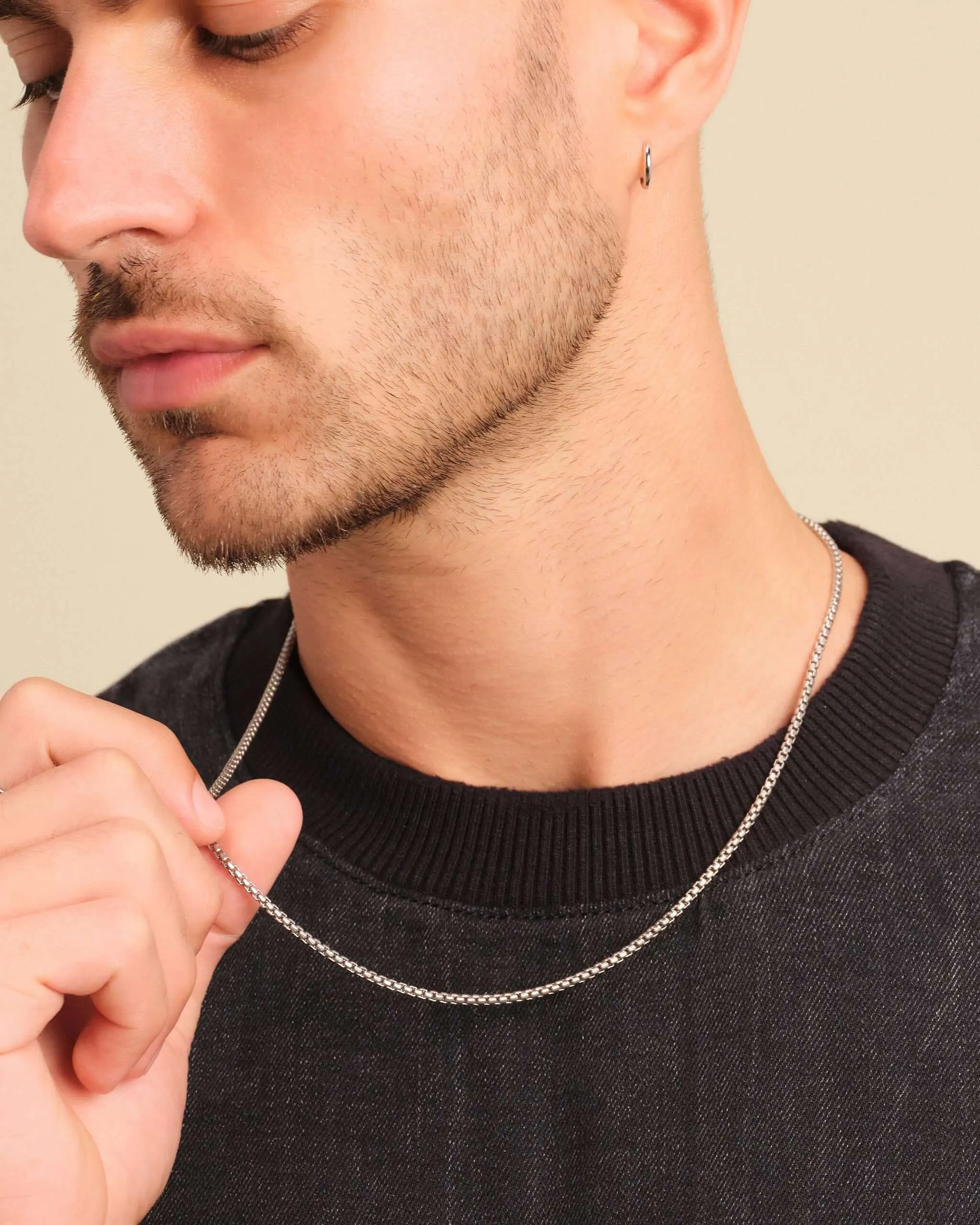 Round Box Chain - 2.5mm