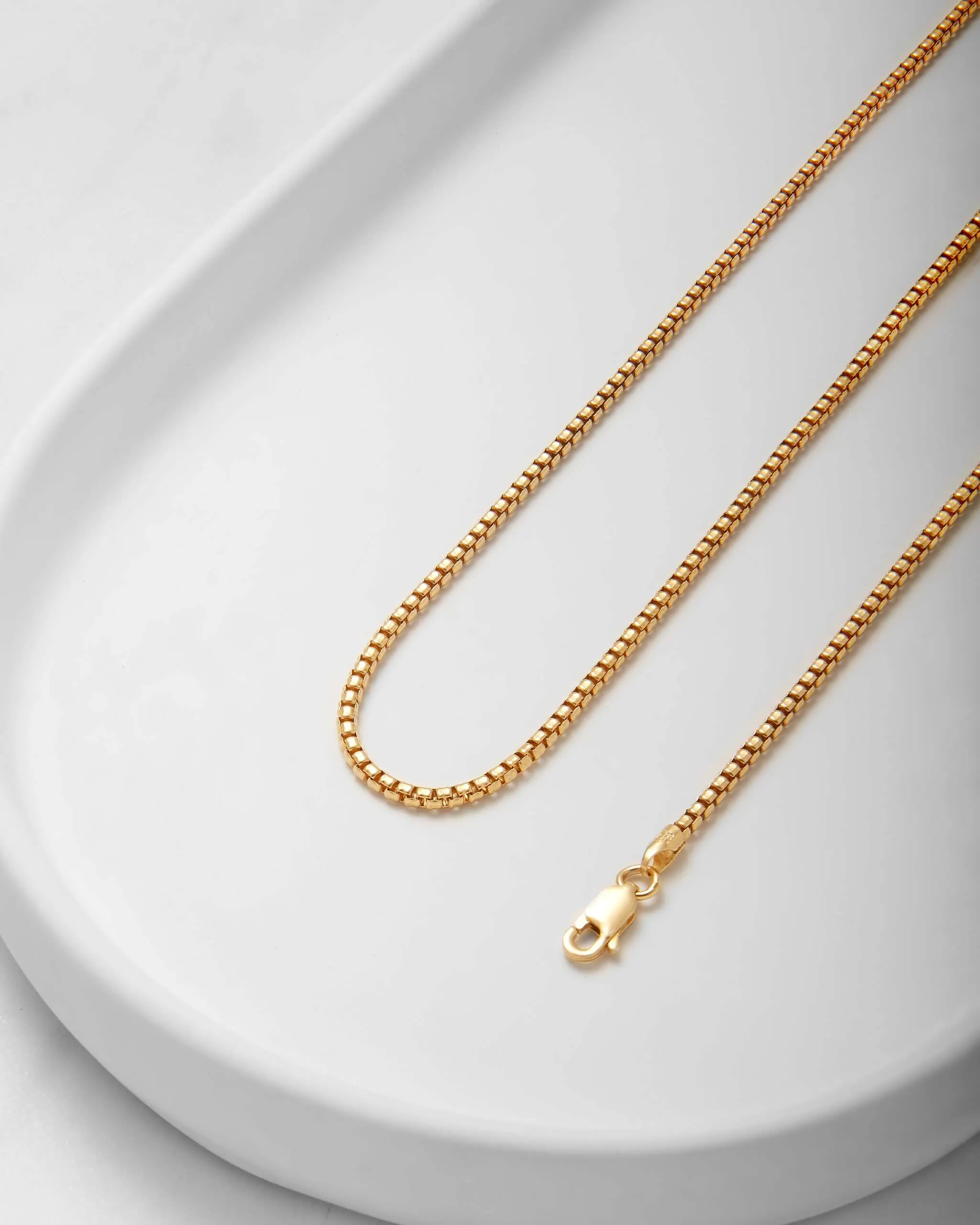 Round Box Chain - 2mm