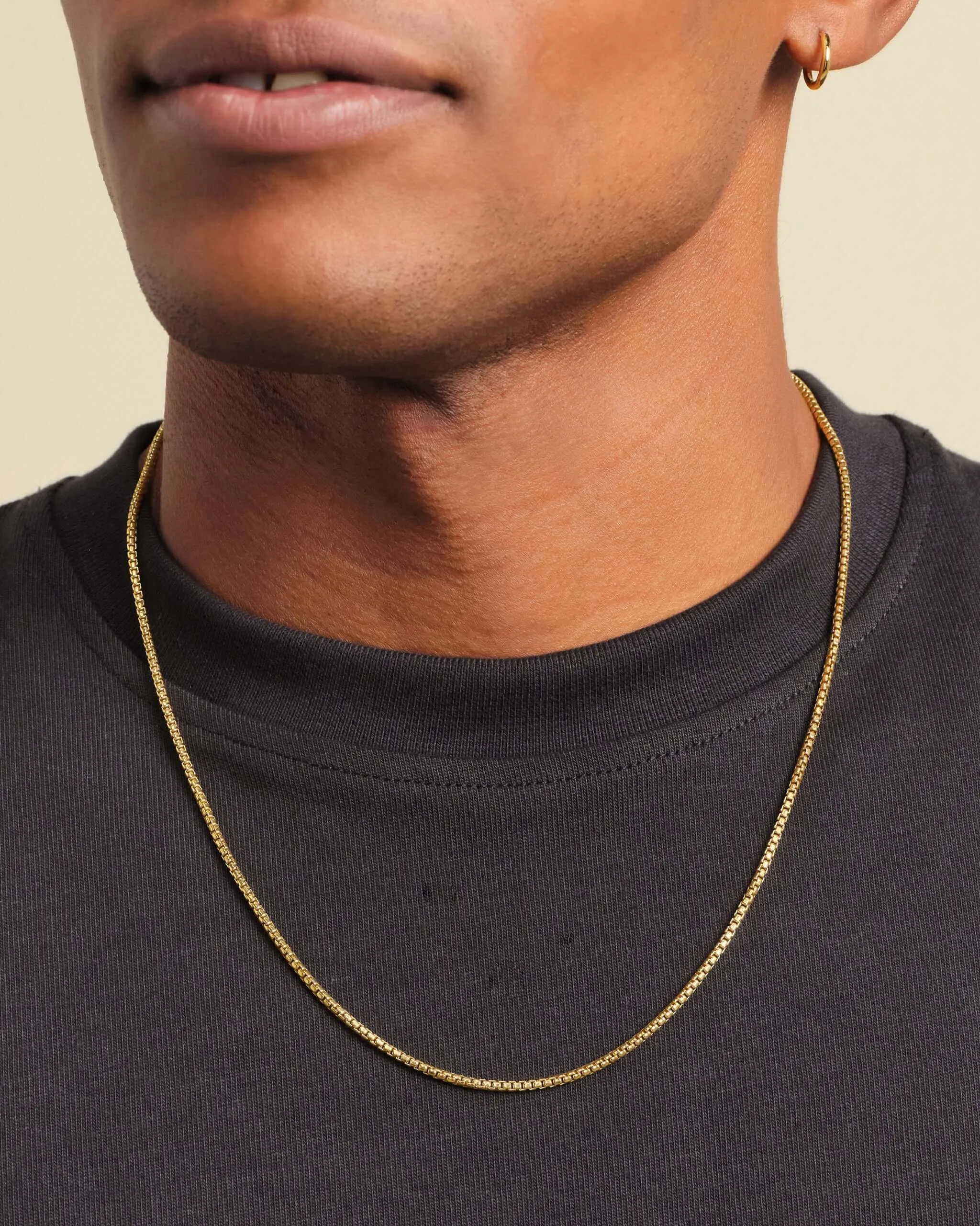 Round Box Chain - 2mm