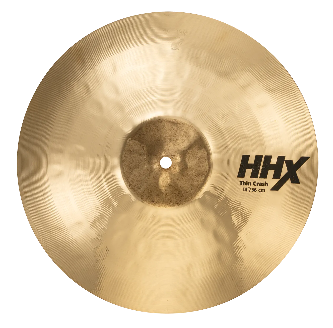 SABIAN 11406XTB 14" HHX Thin Crash Cymbal Brilliant Finish Made In Canada