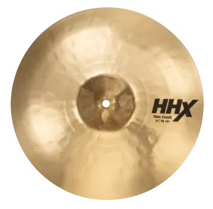 SABIAN 11406XTB 14" HHX Thin Crash Cymbal Brilliant Finish Made In Canada