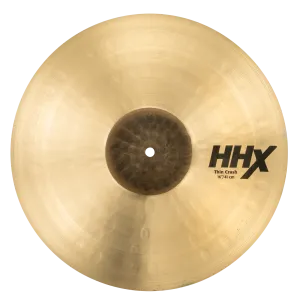 SABIAN 11606XTN 16" HHX Thin Crash Cymbal Made In Canada