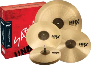 SABIAN 15005XTMN HHX Performance Set 4-Pack Cymbal Package Made In Canada