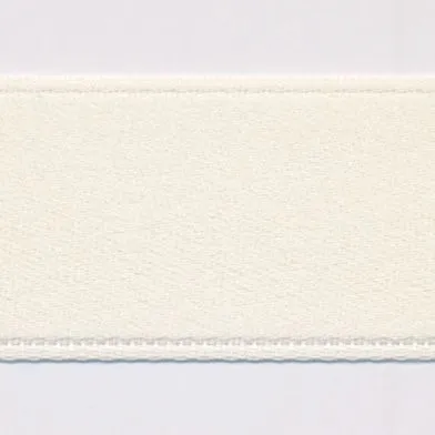 Silk Thin Satin Ribbon #02 Cream