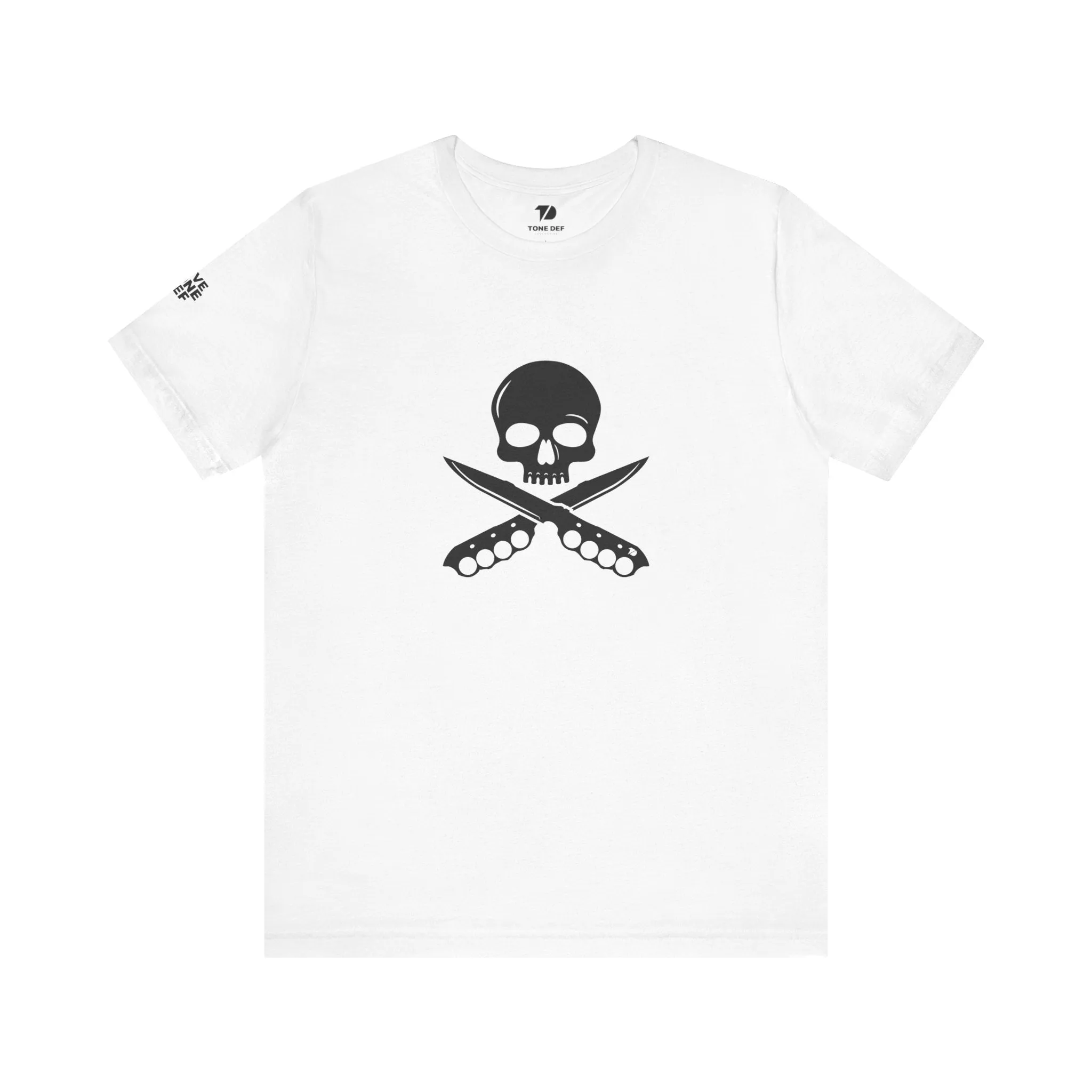 Skull & Knuckle Blades - Unisex Jersey Short Sleeve Tee