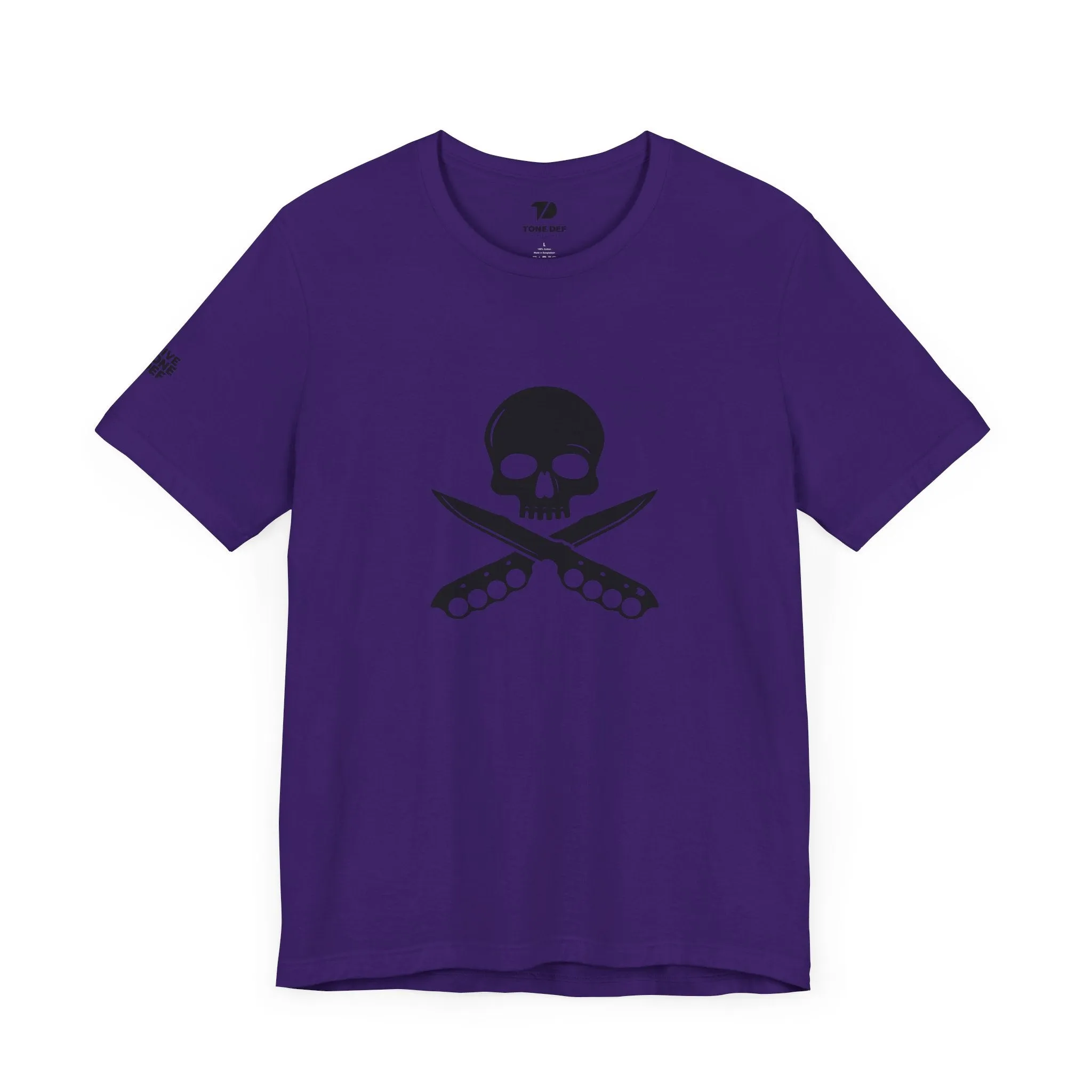 Skull & Knuckle Blades - Unisex Jersey Short Sleeve Tee