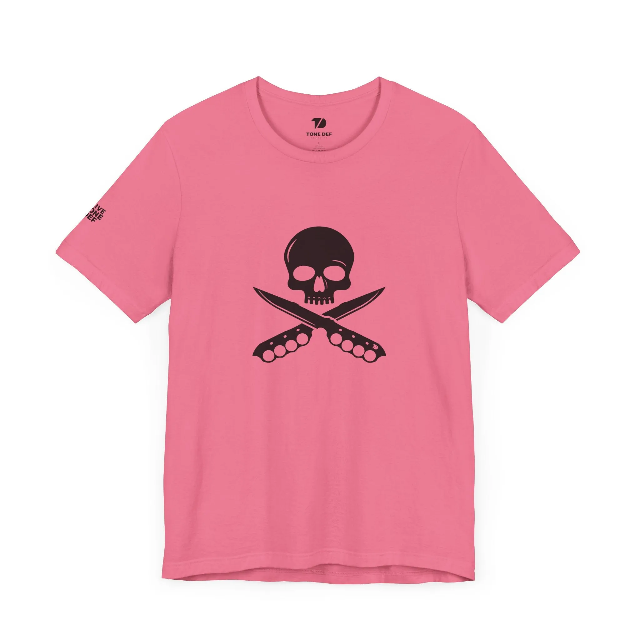 Skull & Knuckle Blades - Unisex Jersey Short Sleeve Tee