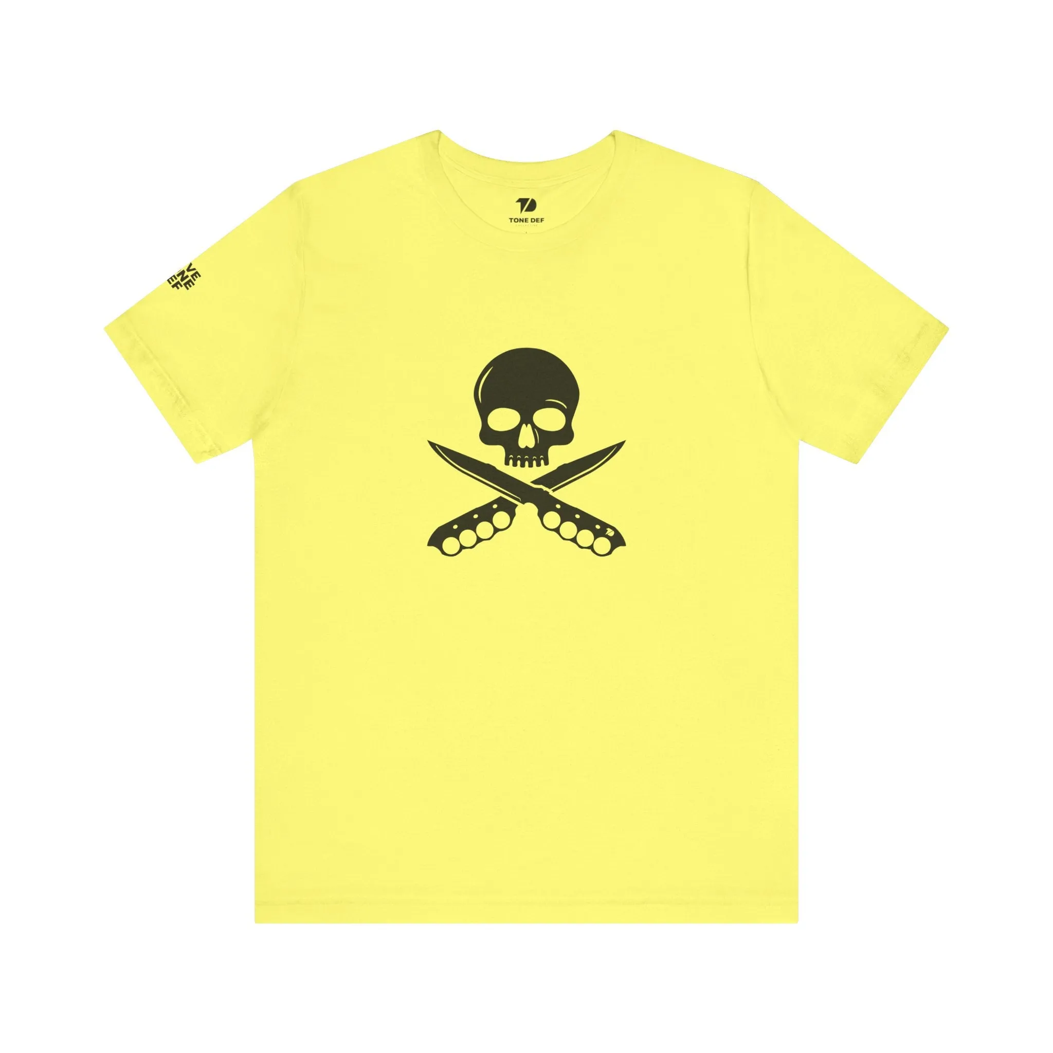 Skull & Knuckle Blades - Unisex Jersey Short Sleeve Tee