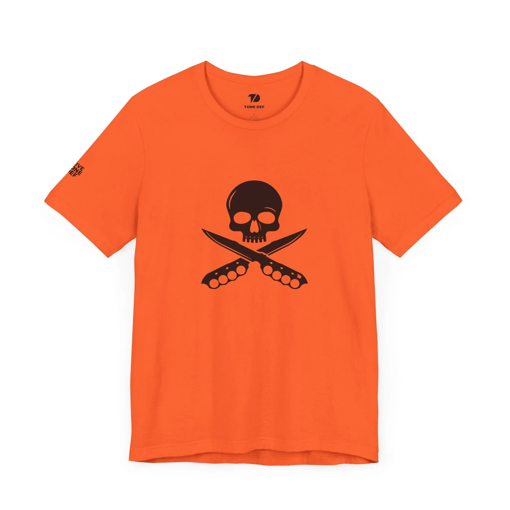 Skull & Knuckle Blades - Unisex Jersey Short Sleeve Tee
