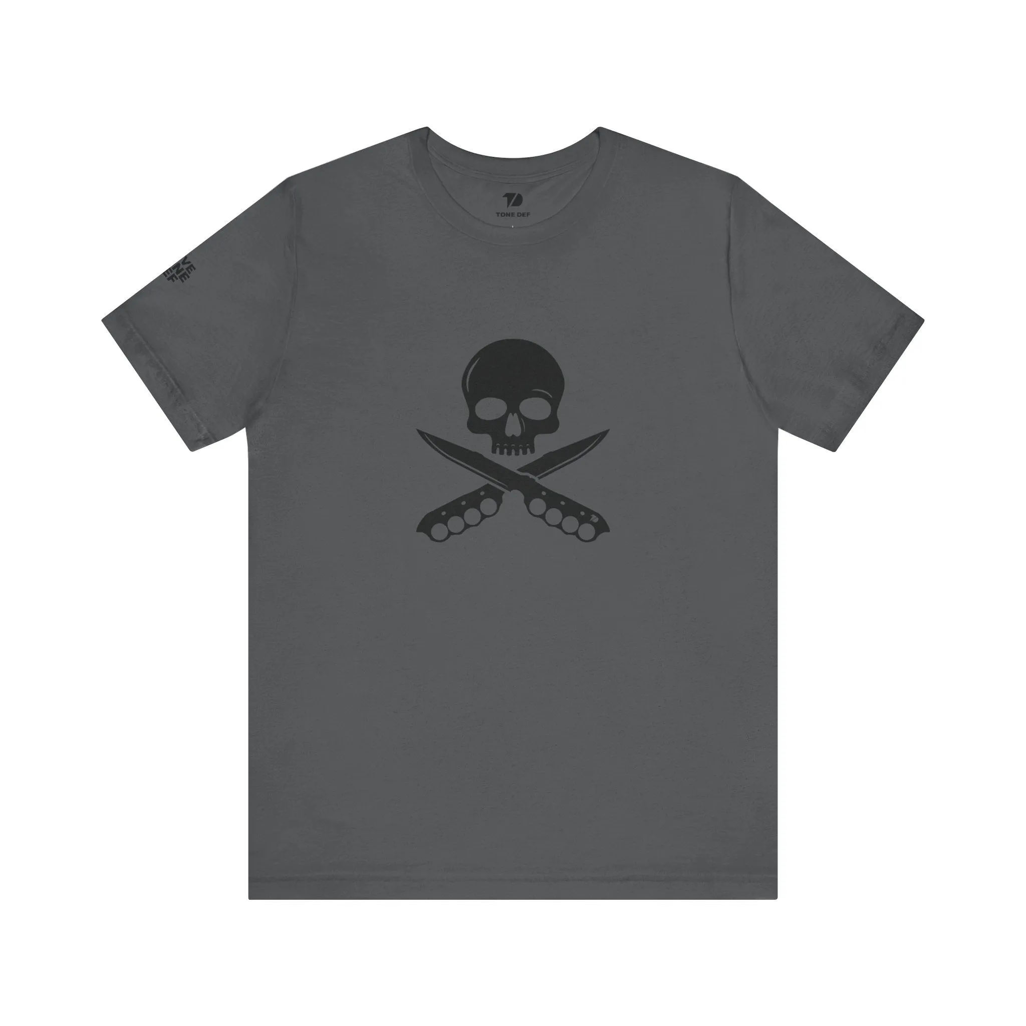 Skull & Knuckle Blades - Unisex Jersey Short Sleeve Tee