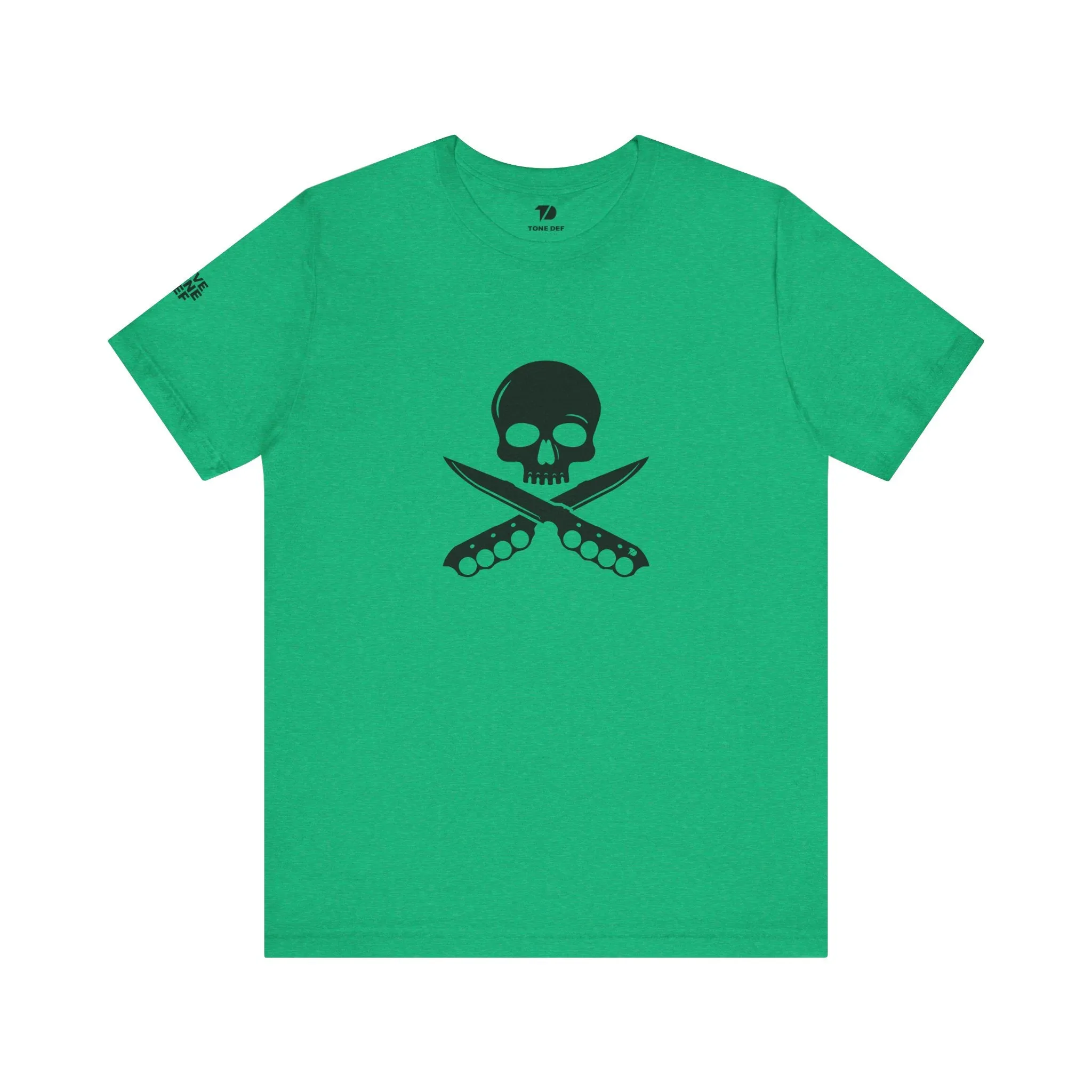Skull & Knuckle Blades - Unisex Jersey Short Sleeve Tee