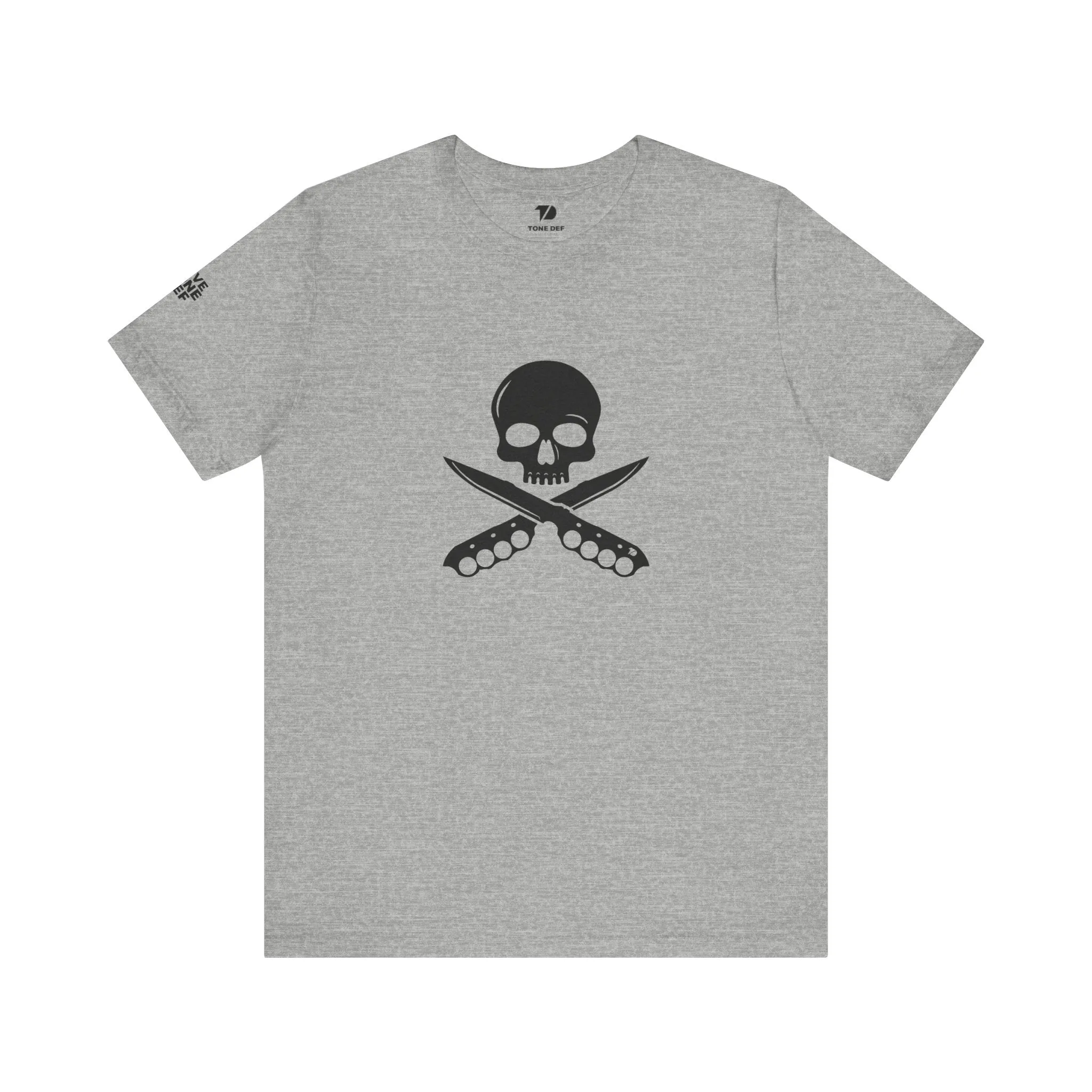 Skull & Knuckle Blades - Unisex Jersey Short Sleeve Tee