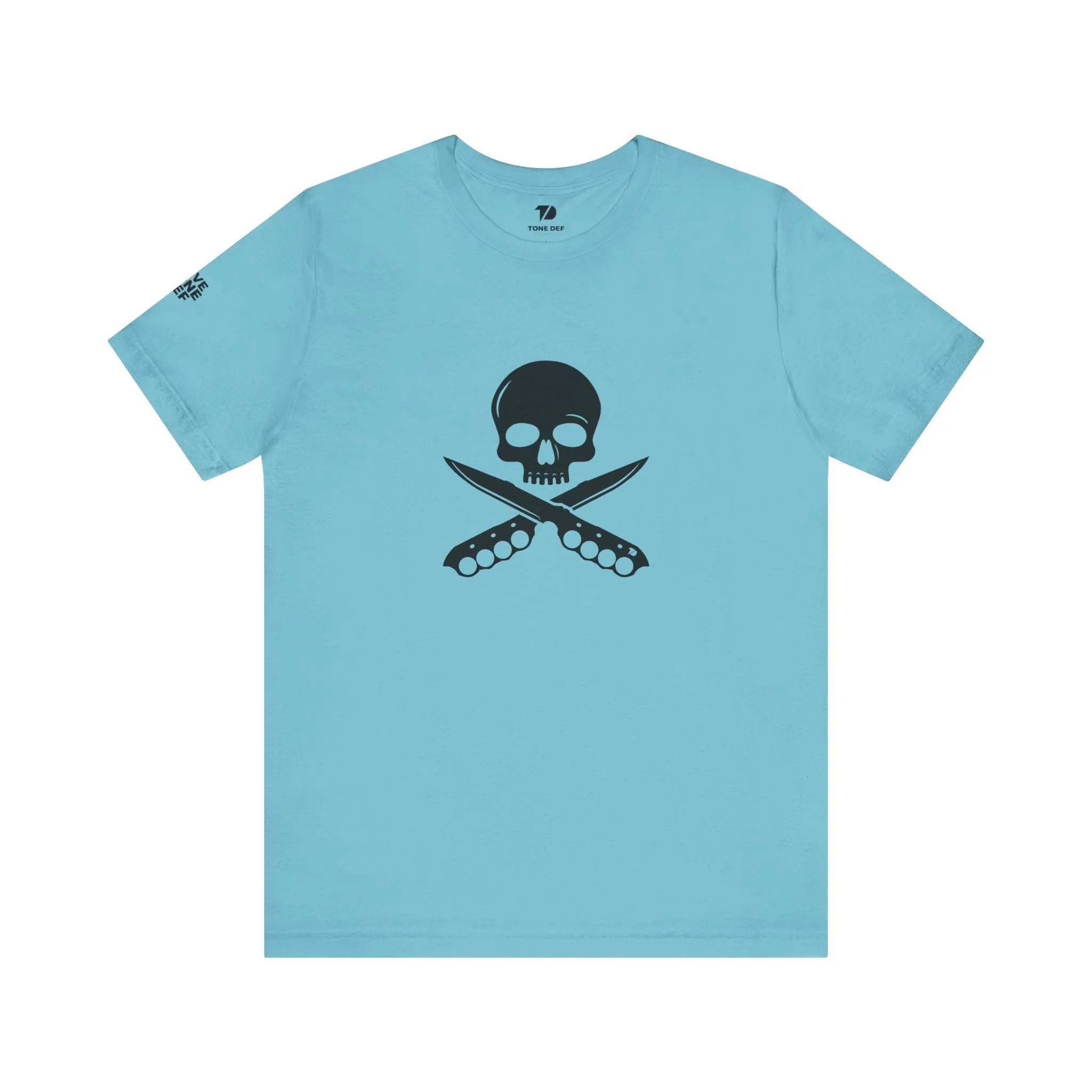 Skull & Knuckle Blades - Unisex Jersey Short Sleeve Tee