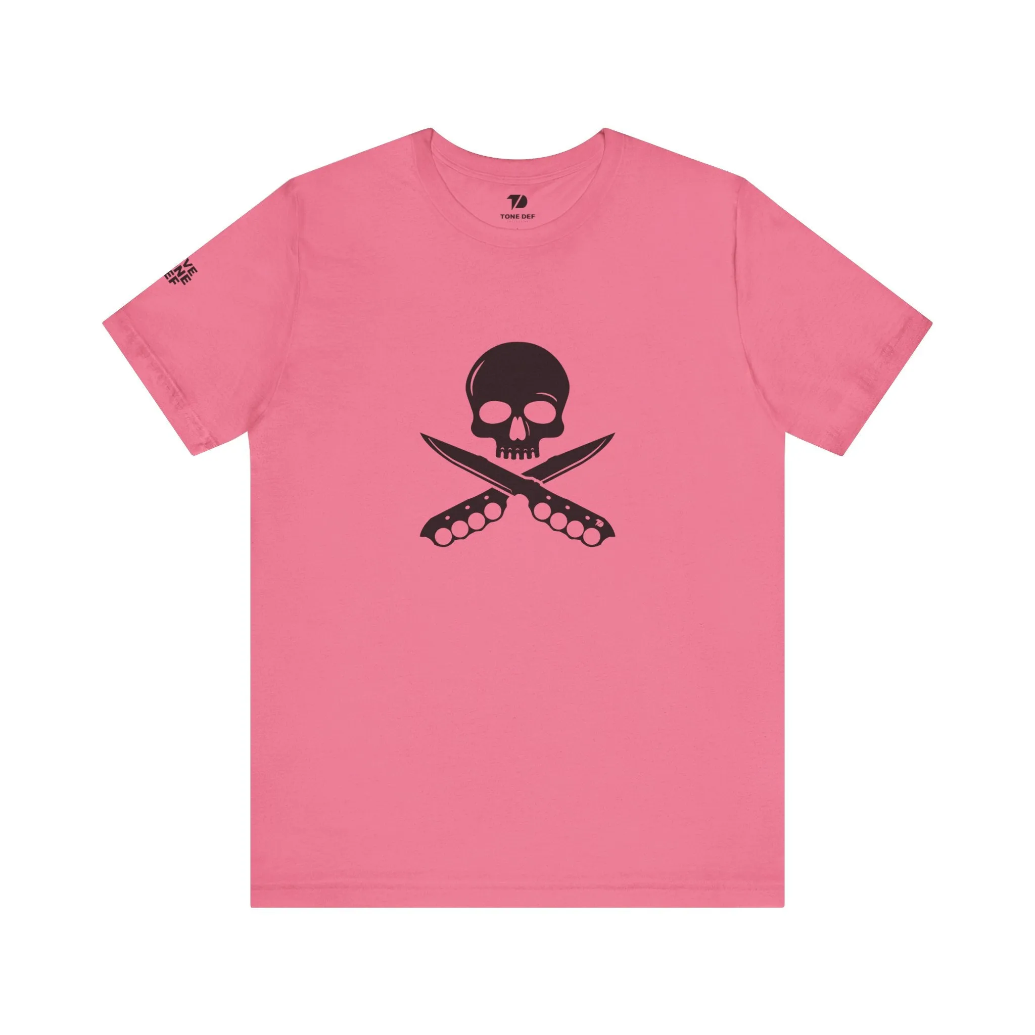 Skull & Knuckle Blades - Unisex Jersey Short Sleeve Tee