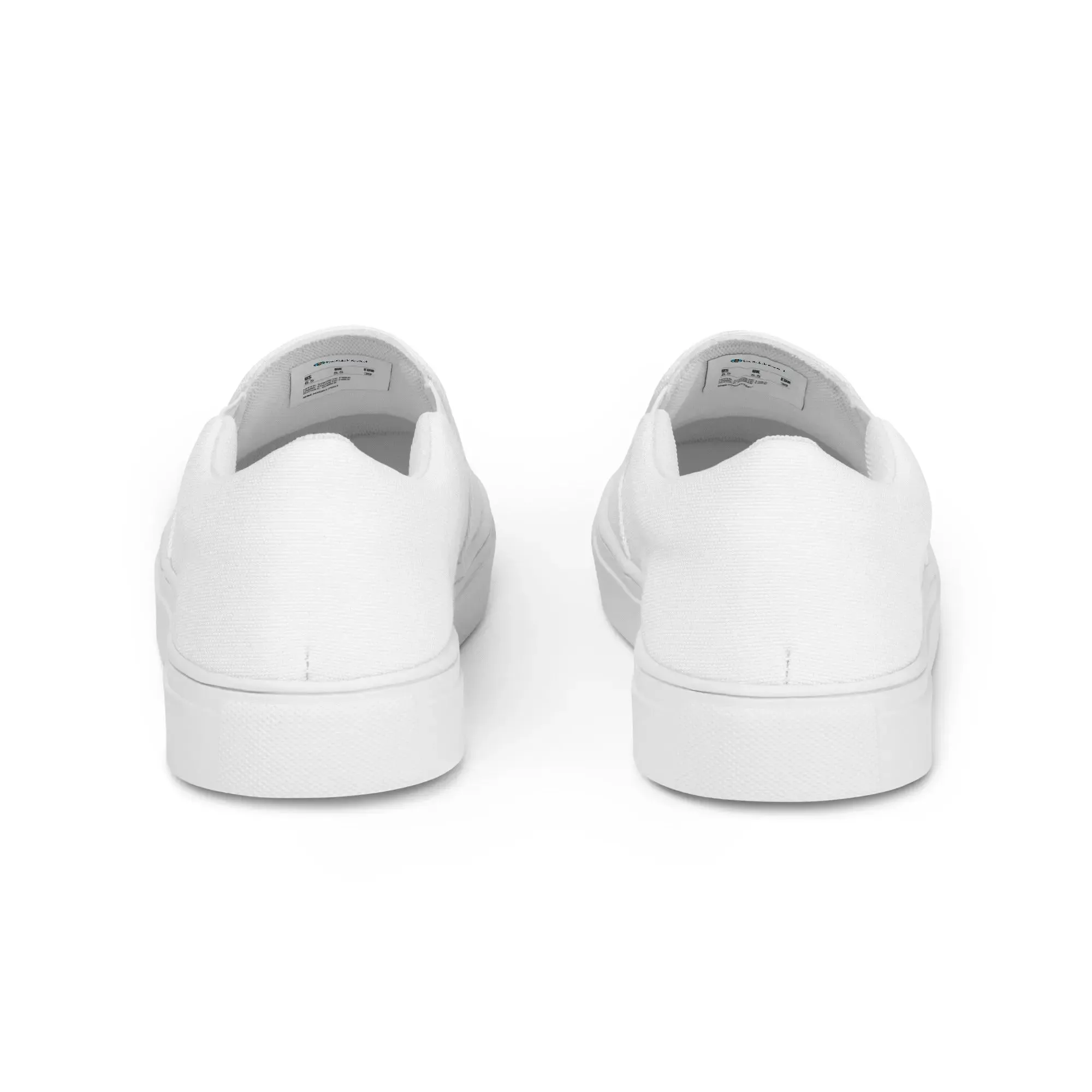 Slips by Dockhead Men’s Slip-On Canvas Shoes (White)