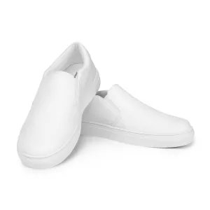 Slips by Dockhead Men’s Slip-On Canvas Shoes (White)