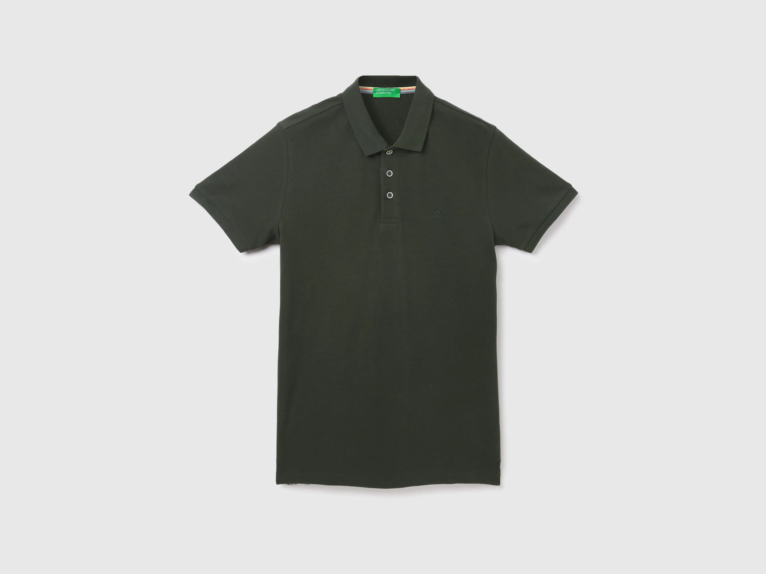 Solid Olive Polo T-Shirt