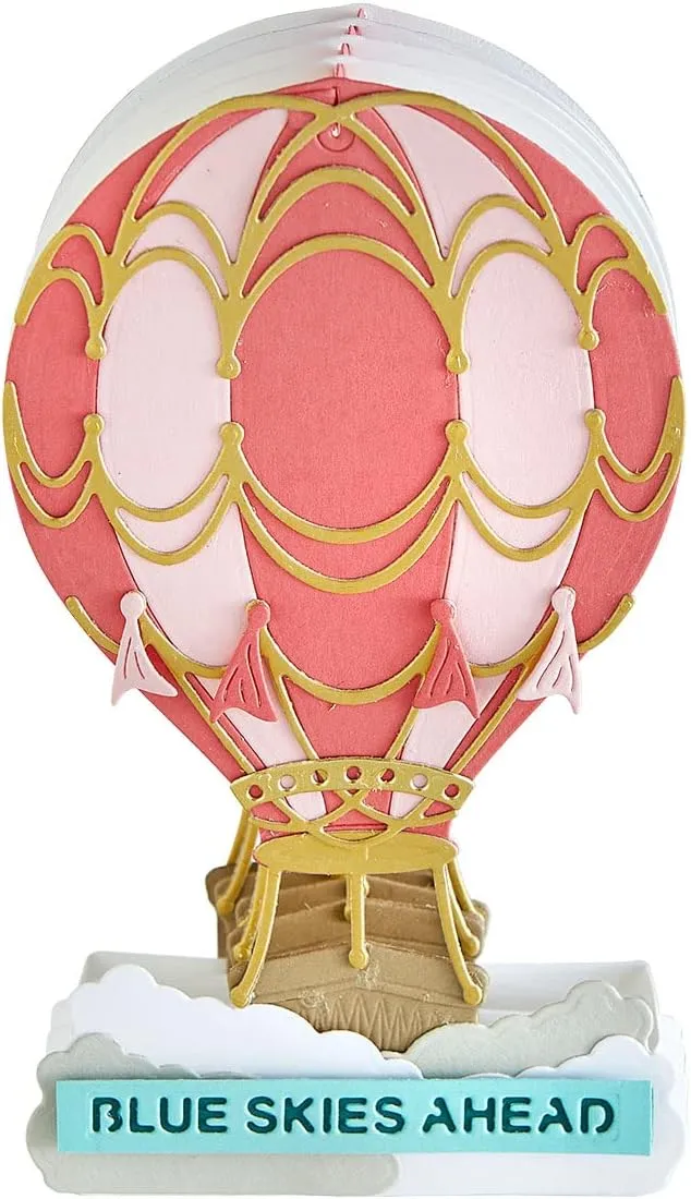 Spellbinders 3D Vignette Hot Air Balloon Etched Die Set
