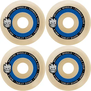 Spitfire Wheels Formula Four Tablet Skateboard Wheels 99a 52mm