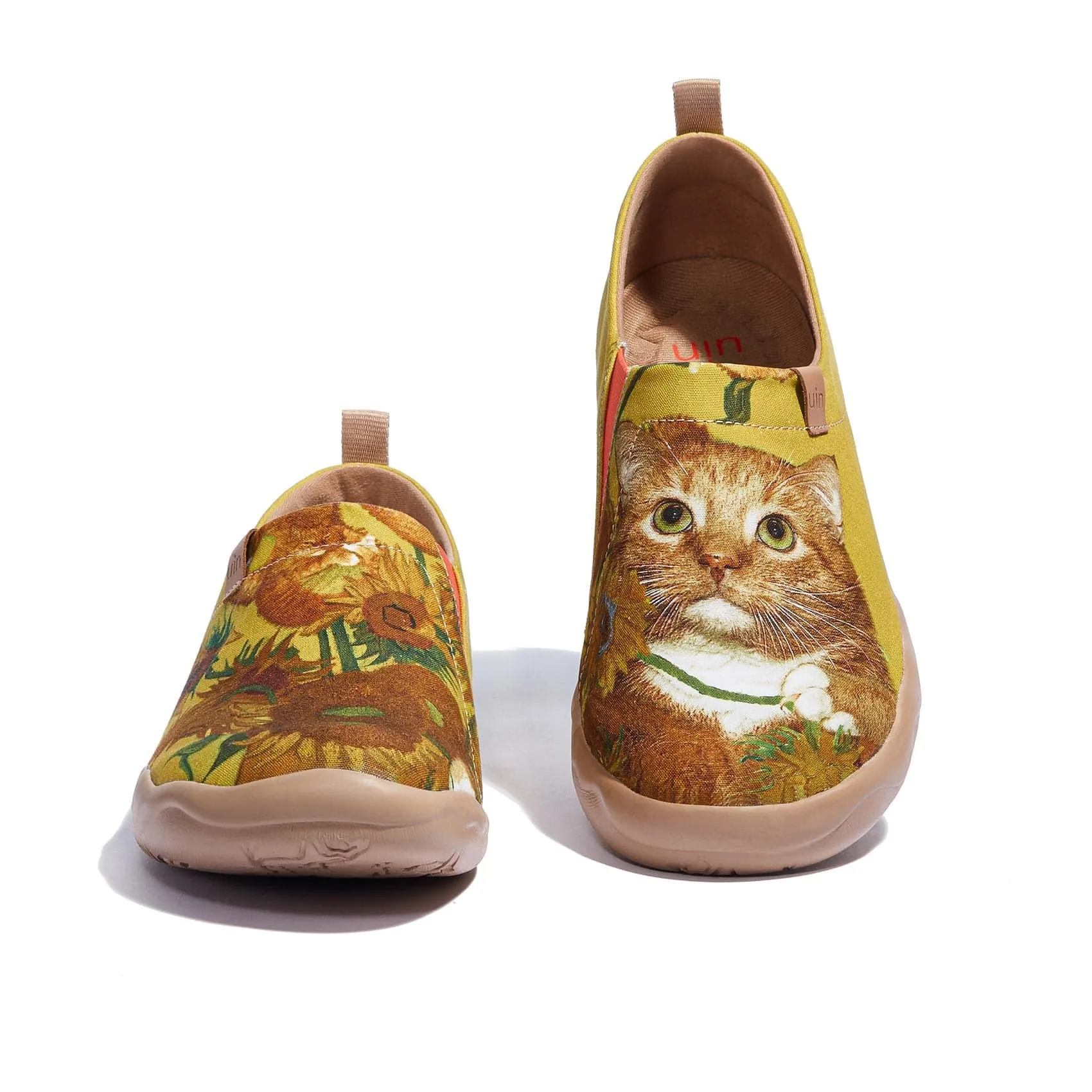 Sunflowers and Cat Toledo I Men