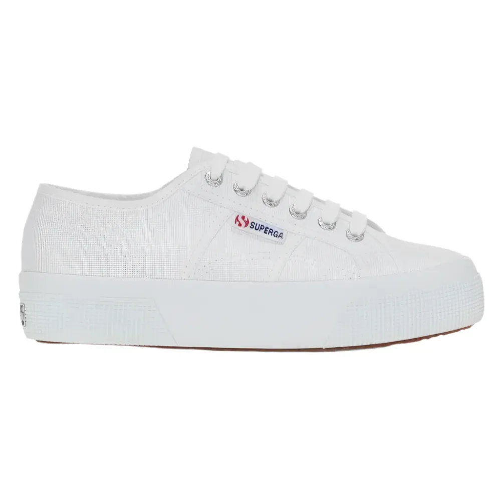 Superega Women's 2740 Platform Wedge White